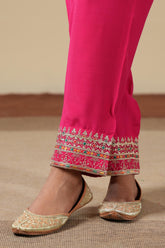 1 Piece Raw Silk Trouser (FZ0946)